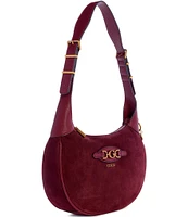 Guess Malva Suede Hobo Bag