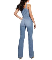 Guess Mariposa Wide Leg Denim Jumpsuit