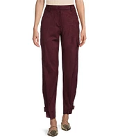 Guess Marzia Mid Rise Faux-Suede Cargo Pants