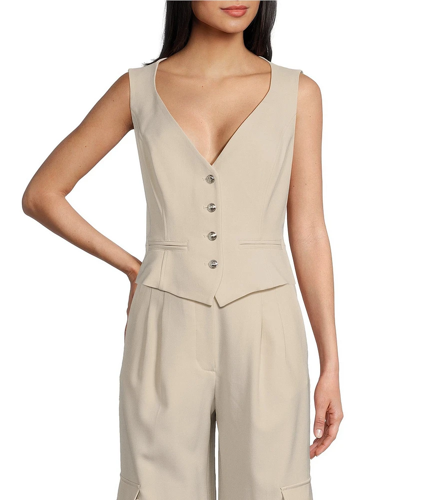 Guess Matea Sleeveless Suit Vest