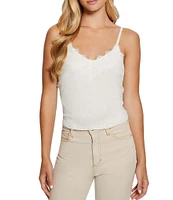 Guess Mena Lace Trim Cami