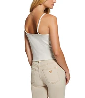 Guess Mena Lace Trim Cami