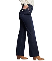 Guess New Faye High Rise Straight Leg Pants