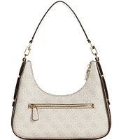 Guess Noreen Logo Top Zip Hobo Shoulder Bag