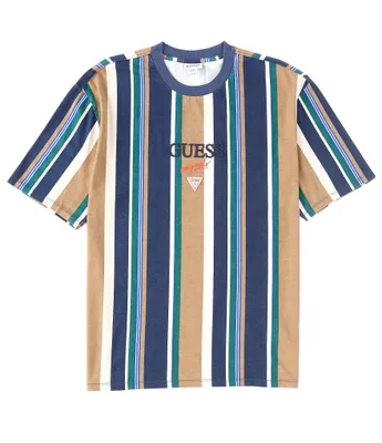 Guess Originals Bryson Vertical Stripe T-Shirt