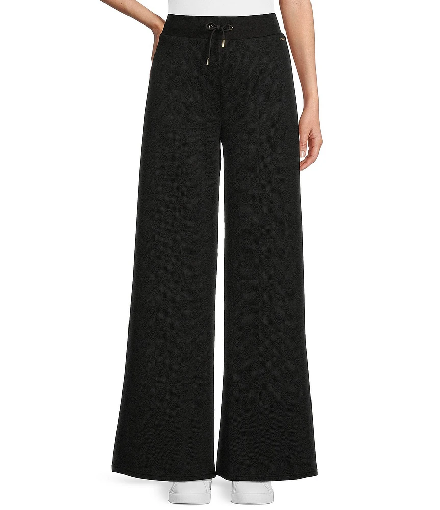 Guess Peony Logo Wide Leg Coordinating Pants