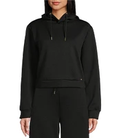 Guess Peony Long Sleeve Logo Coordinating Hooded Sweatshirt