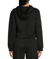 Guess Peony Long Sleeve Logo Coordinating Hooded Sweatshirt