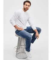 Guess Regular Fit Straight Leg Denim Jeans