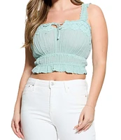 Guess Reya Gauze Sleeveless Top