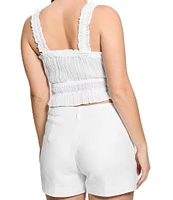 Guess Reya Gauze Sleeveless Top