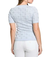 Guess Rosie Quattro G Short Sleeve Sweater