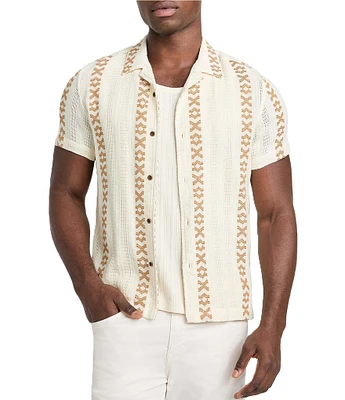 Guess Sandoval Short Sleeve Dobby Shirt