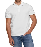 Guess Short Shirt Quattro G Tape Polo Shirt