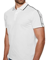 Guess Short Shirt Quattro G Tape Polo Shirt