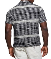 Guess Short Sleeve Arrow Jacquard Shirt