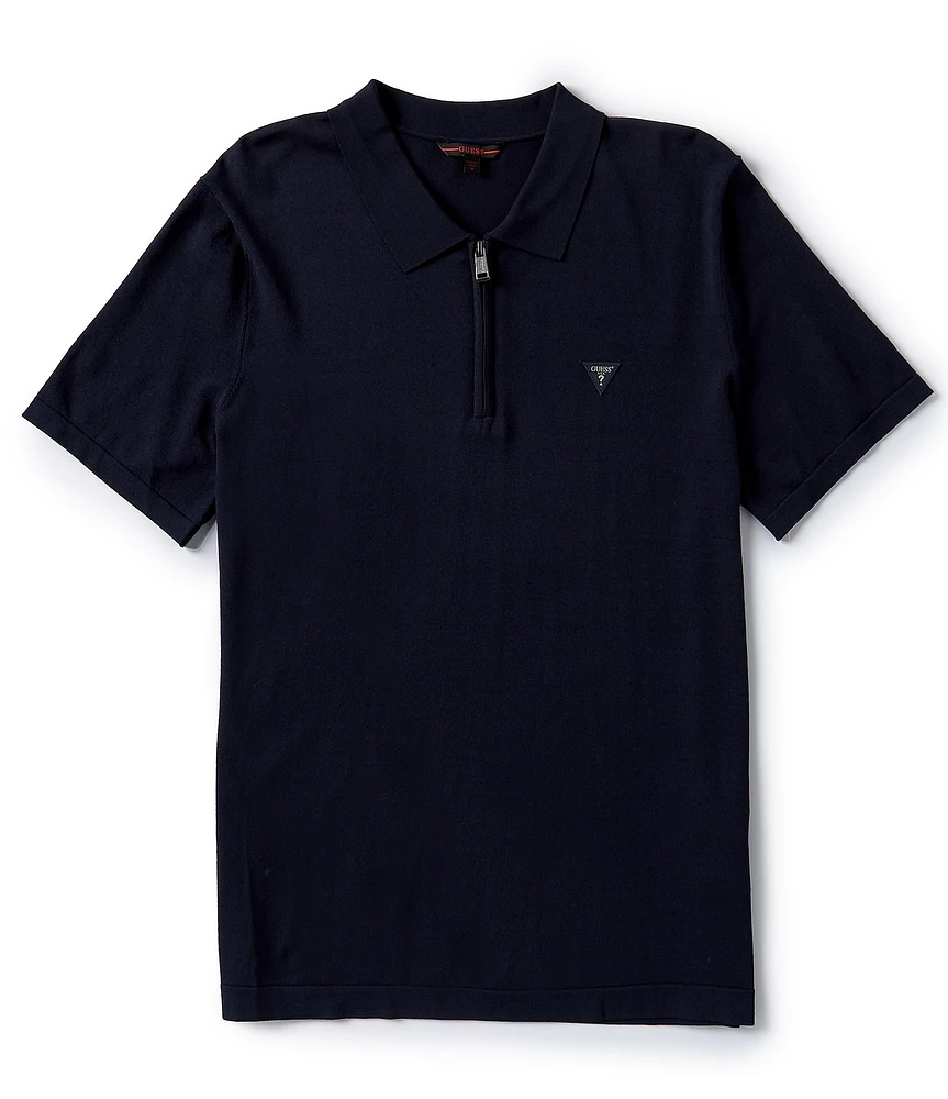 Guess Short Sleeve Dane Tech Polo Sweater