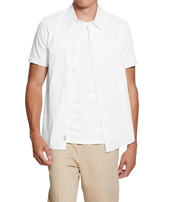 Guess Short Sleeve Luxe Stretch Shirt