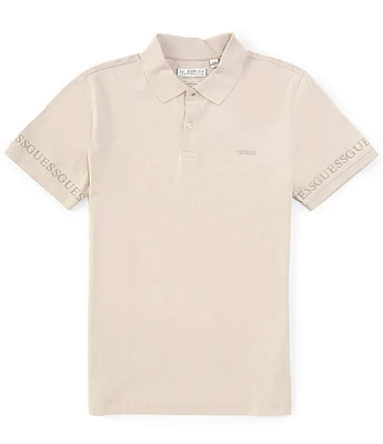 Guess Short Sleeve Nolan Polo Shirt