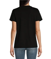 Guess Short Sleeve Panther Easy Graphic T-Shirt