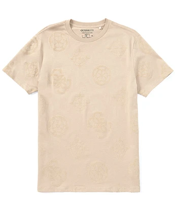 Guess Short Sleeve Peony Print T-Shirt