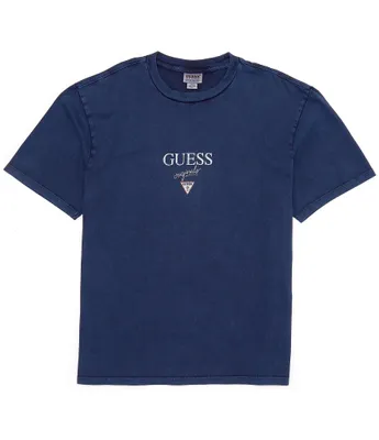 Guess Short Sleeve Printed Baker Logo T-Shirt