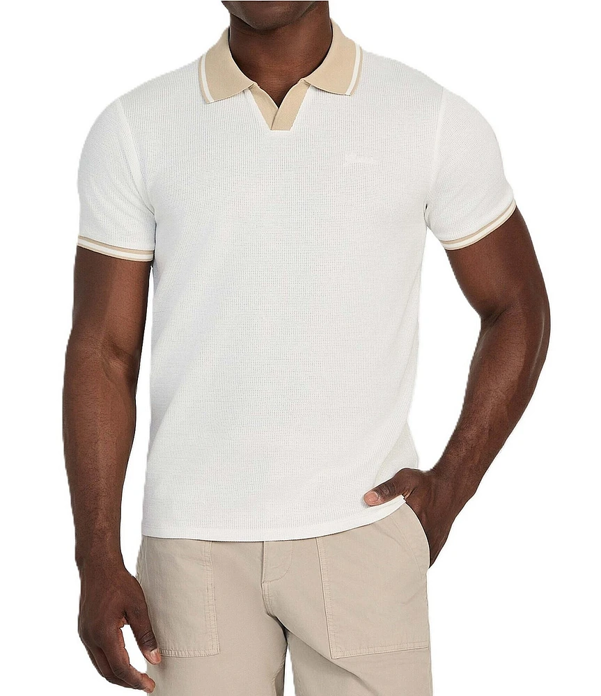 Guess Short Sleeve Weston Knit Polo Shirt