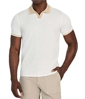 Guess Short Sleeve Weston Knit Polo Shirt