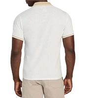 Guess Short Sleeve Weston Knit Polo Shirt