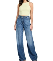 Guess Sleeveless Racerback Tank Top