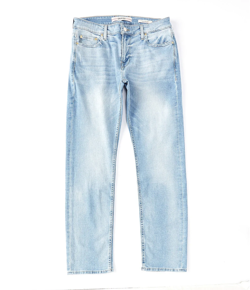 Guess Slim Fit Straight Leg Denim Jeans