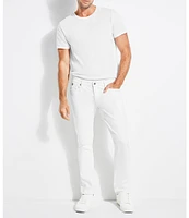 Guess Slim Fit Tapered White Jeans