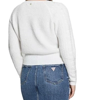 Guess Surplice Cable Kellie Sweater