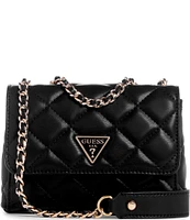 Guess Tali Mini Convertible Quilted Crossbody Flap Bag