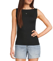 Guess Tina Sleeveless Rib Tank Top