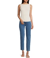 Guess Tina Sleeveless Rib Tank Top