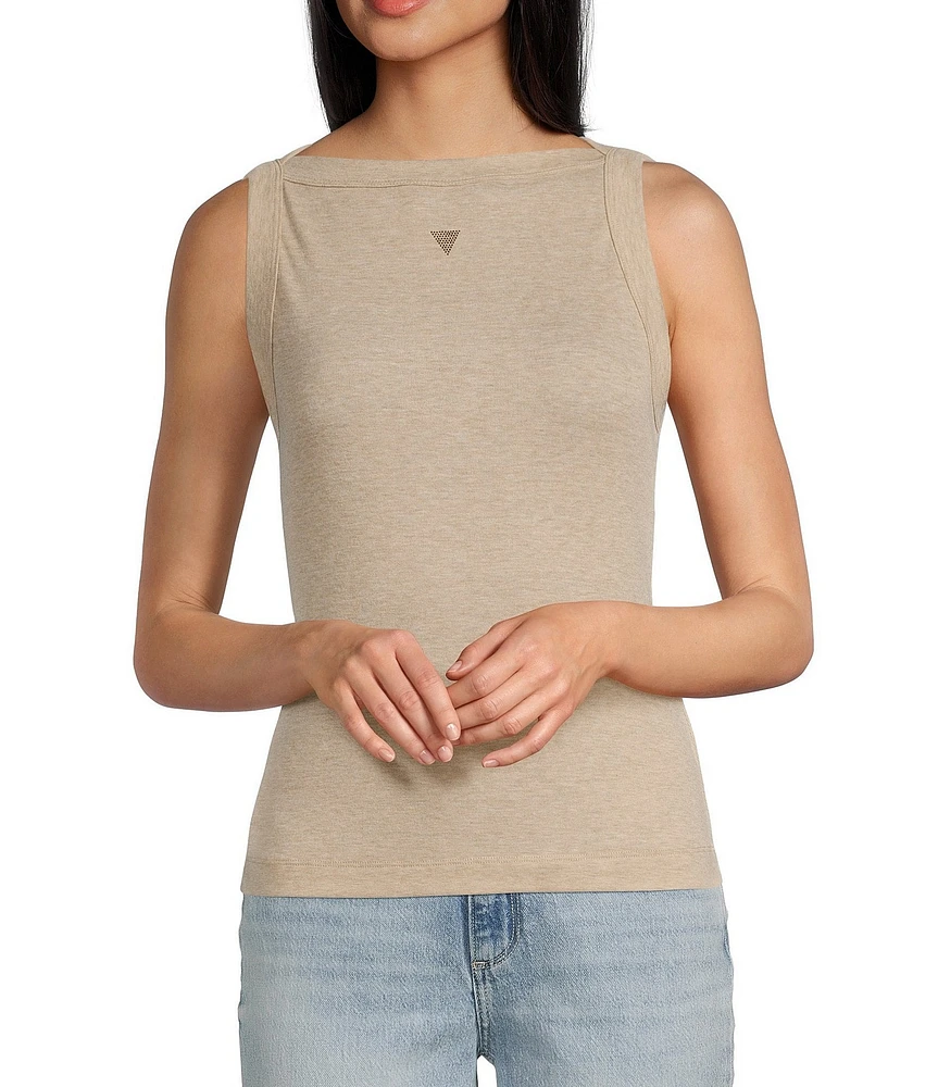 Guess Tina Sleeveless Rib Tank Top