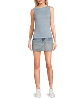 Guess Tina Sleeveless Rib Tank Top