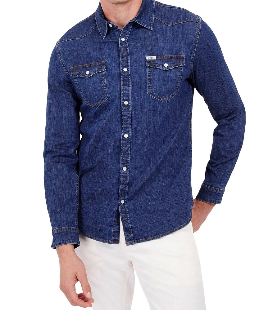 Guess Truckee Long Sleeve Denim Shirt