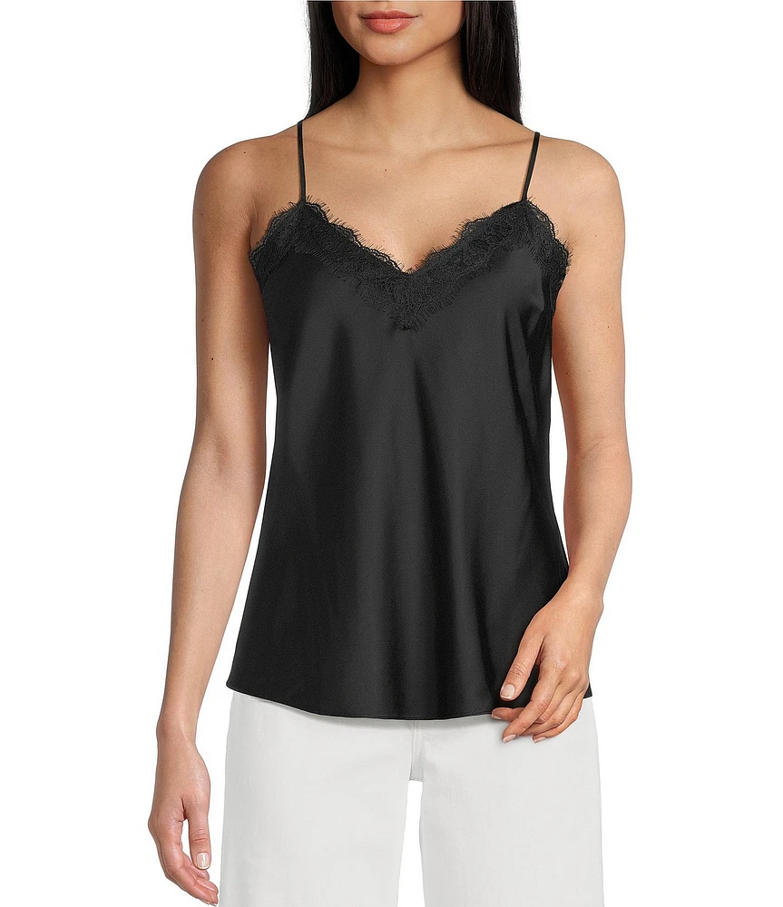 Guess Tullia Sleeveless Satin Lace Camisole