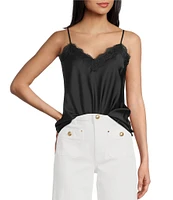 Guess Tullia Sleeveless Satin Lace Camisole