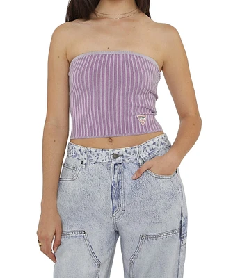 Guess Vertical Stripe Tube Top