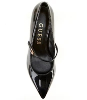 Guess Zands Patent Mary Jane Pumps