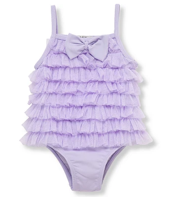 Habitual Baby Girls 12-24 Months Ruffle Mania One Piece Swimsuit