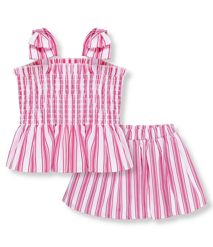 Habitual Baby Girls 12-24 Months Smocked Top Skirt Set