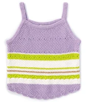 Habitual Big Girls 7-16 Crochet Tank Top