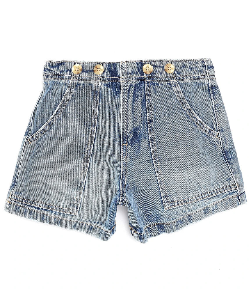 Habitual Big Girls 7-16 Patch Pocket Shorts