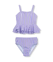 Habitual Little Girls 2T-6 Fem Fem With Ruffles 2-Piece Swimwear