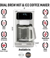 Haden Dual Brew 12-Cup Hot & Iced Digital Drip Coffee Maker