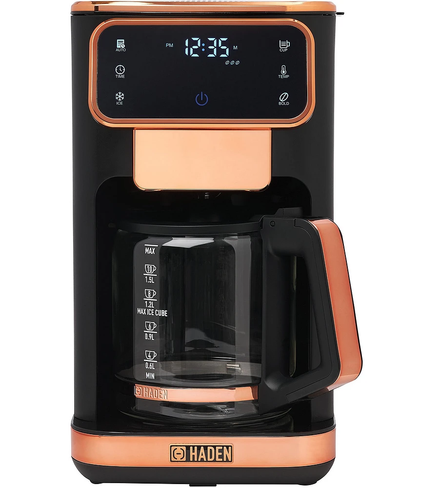 Haden Dual Brew 12-Cup Hot & Iced Digital Drip Coffee Maker